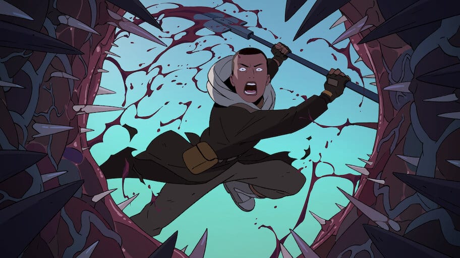 Scavengers Reign backdrop