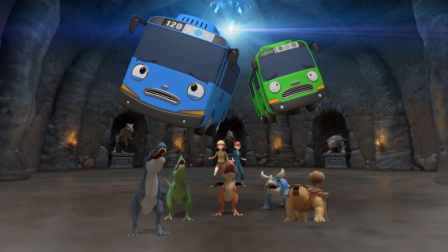 Tayo's Dino Kingdom Adventure backdrop