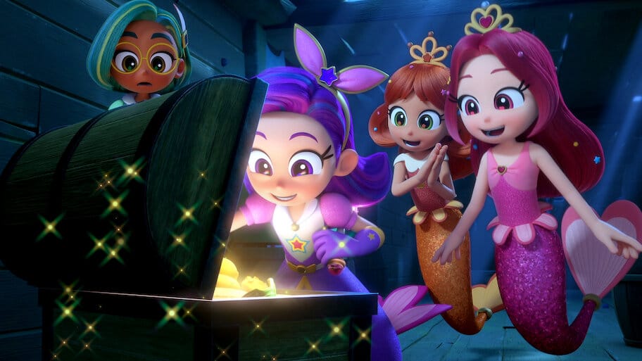 Rainbow Bubblegem backdrop