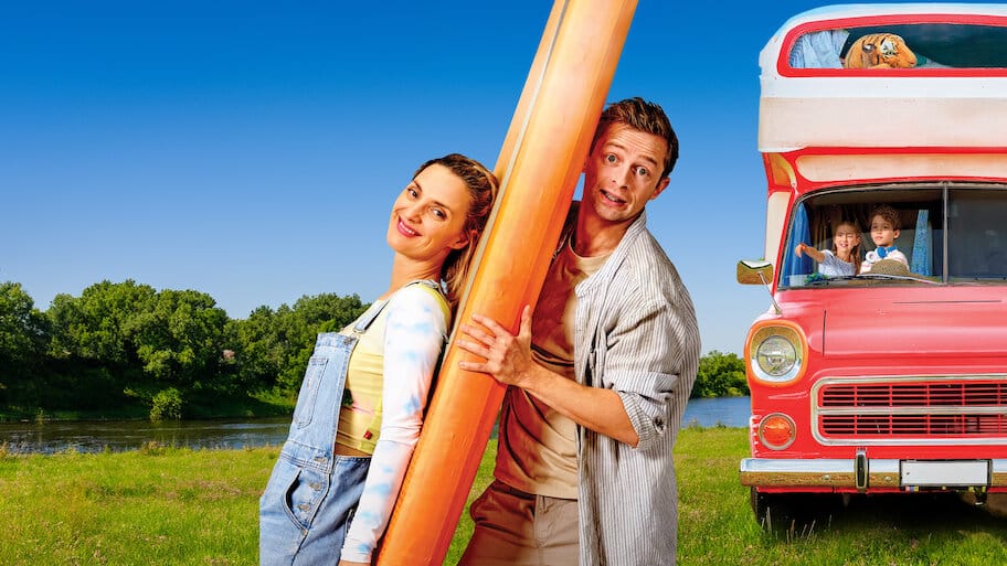 Holiday on Four Wheels backdrop