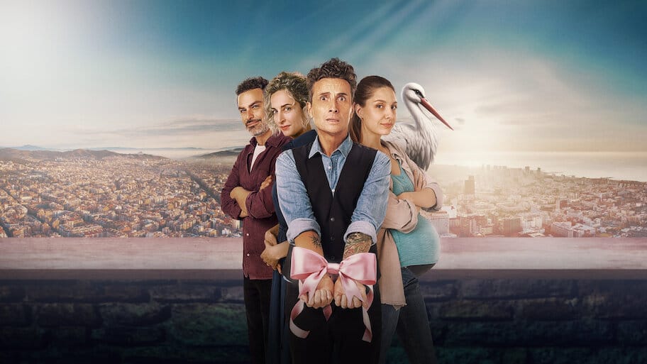 Dove osano le cicogne backdrop