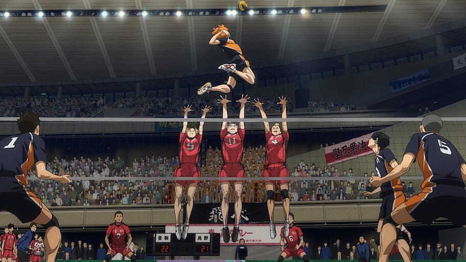 Haikyu!!: The Dumpster Battle backdrop