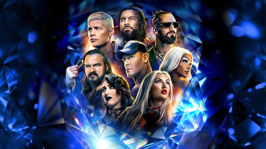 WWE Crown Jewel backdrop