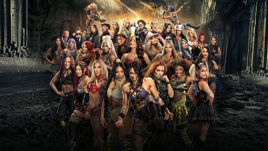 WWE Evolution backdrop