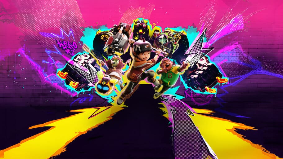 BoBoiBoy Galaxy: Gentar backdrop