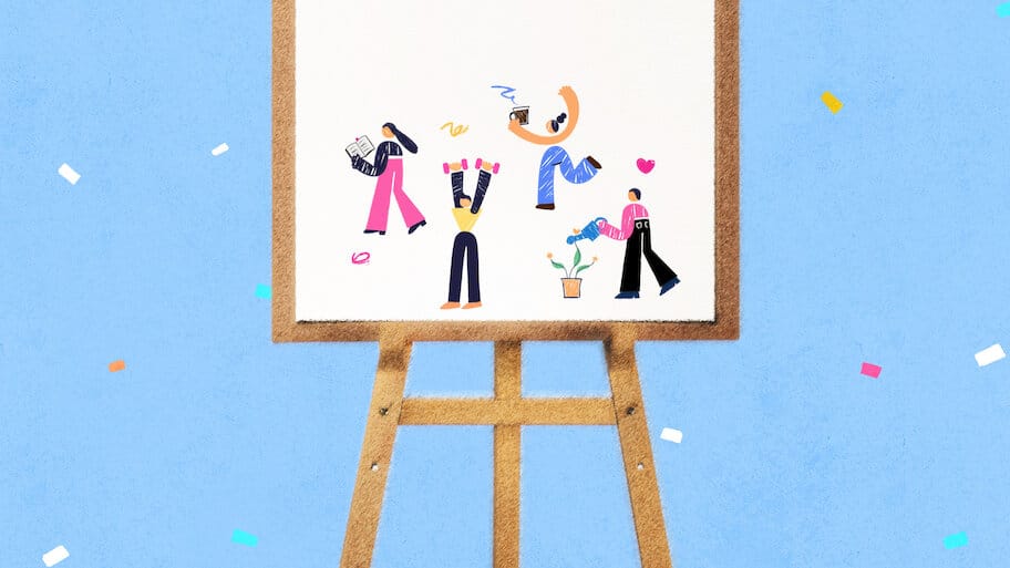 All By Myself backdrop