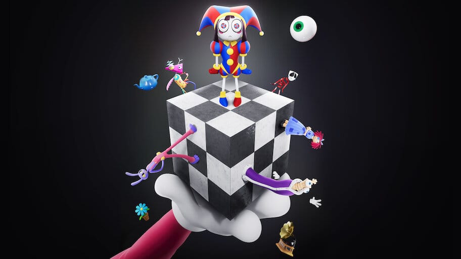 The Amazing Digital Circus backdrop