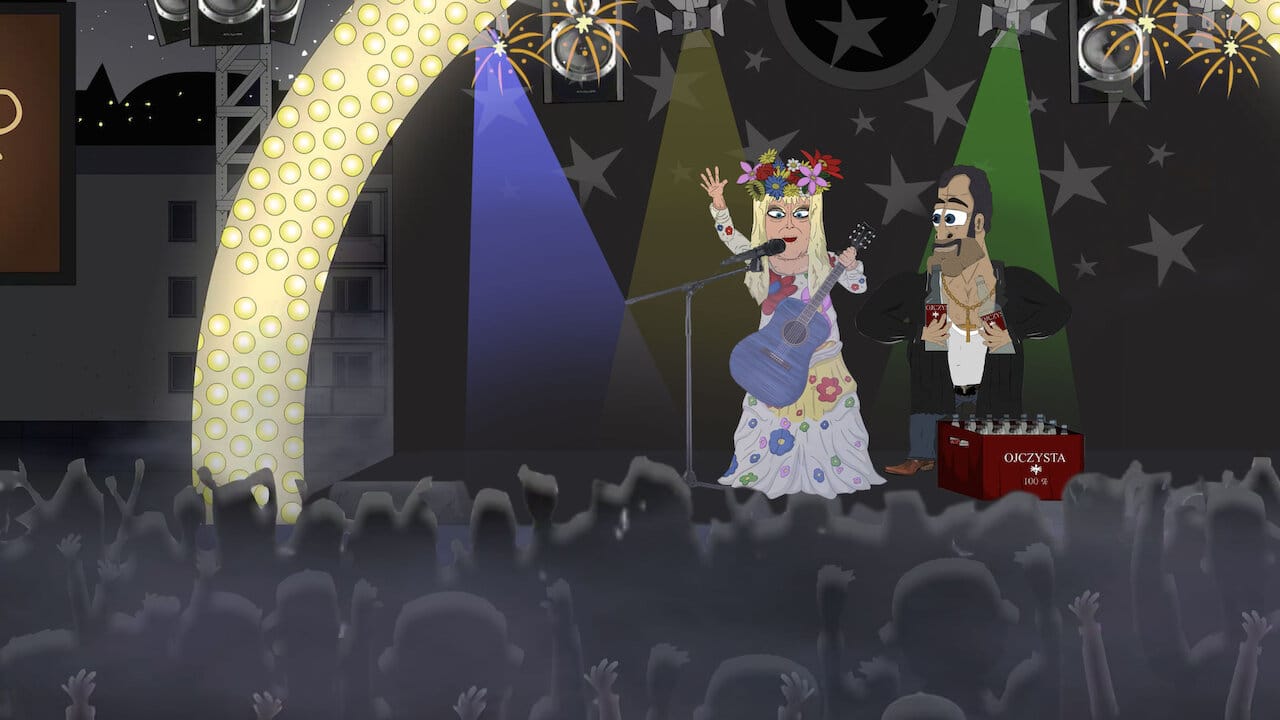 Bad Exorcist: New Year's Eve backdrop