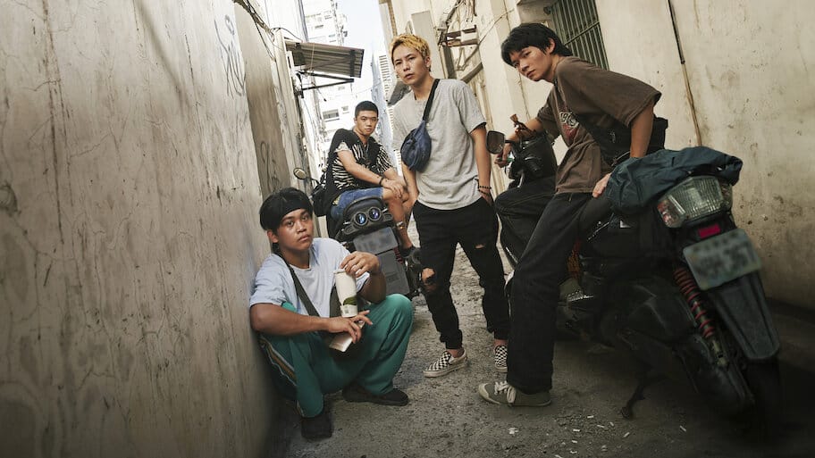 The Young Hoodlum backdrop