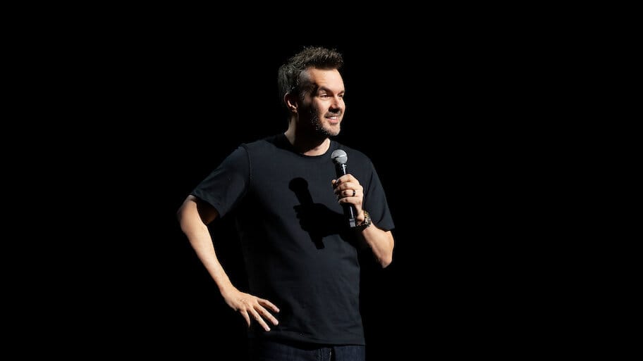 Jim Jefferies: Two Limb Policy backdrop