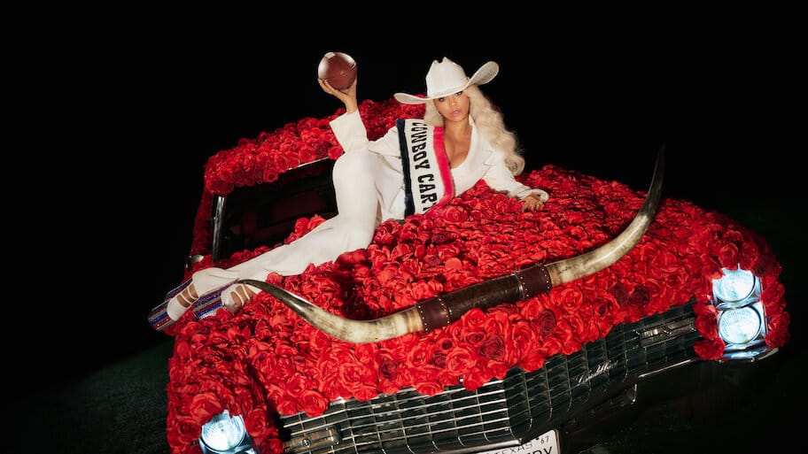 Beyoncé Bowl backdrop