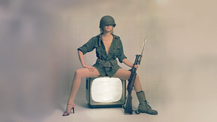 Loafing and Camouflage backdrop