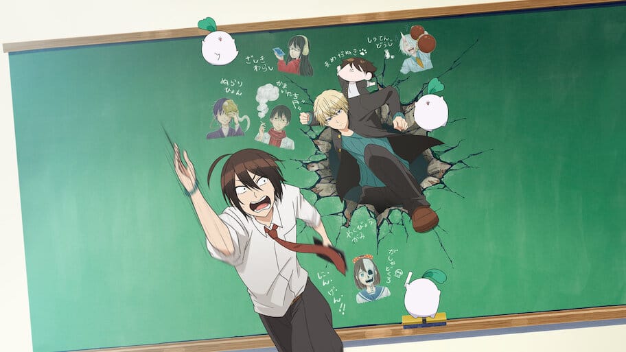 A Terrified Teacher at Ghoul School! backdrop