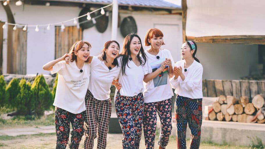 Shocking Sleepover backdrop