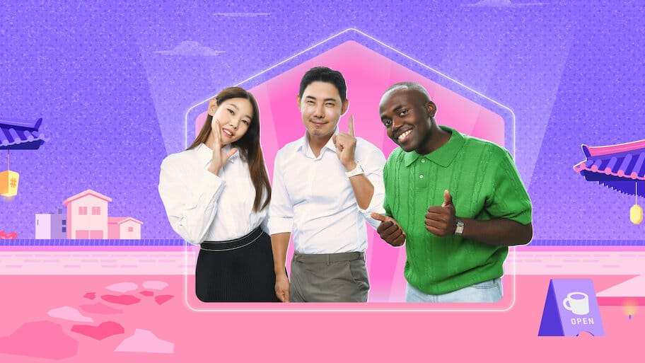 C-upside Down: Cafe Clinic backdrop