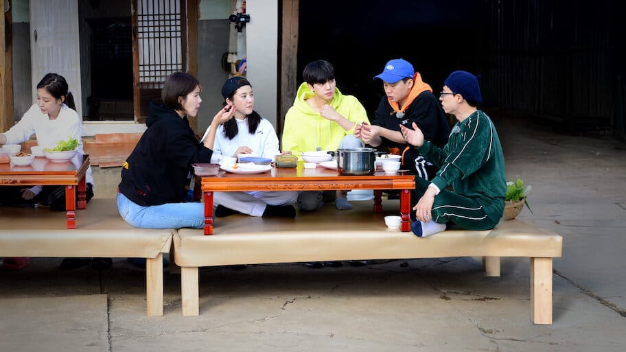 Village Survival, The Eight backdrop