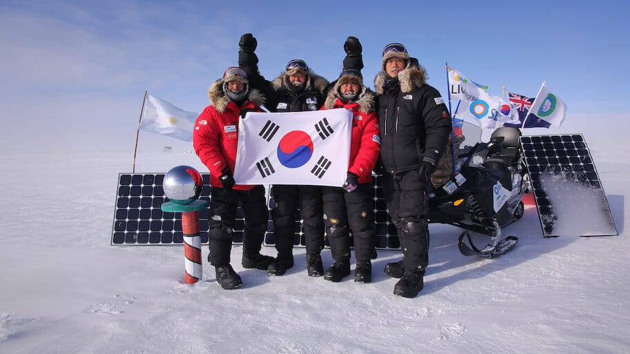 The Remaining Future: Antarctica backdrop