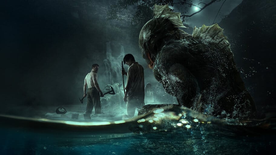 Monster Island backdrop