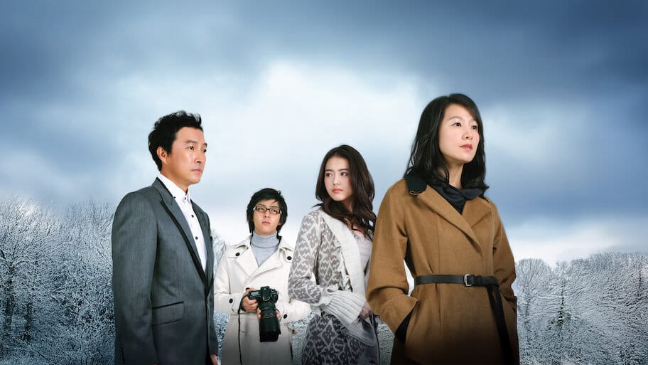 Snow flower backdrop