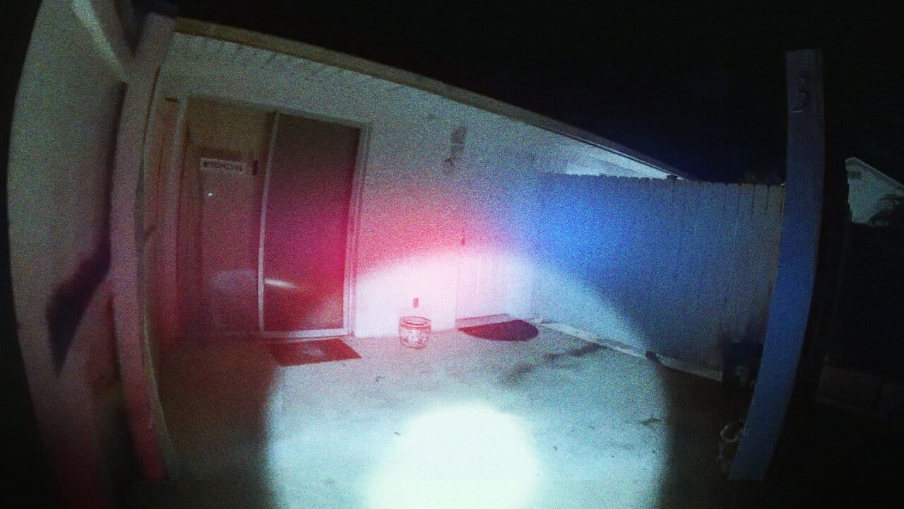 The Perfect Neighbor backdrop