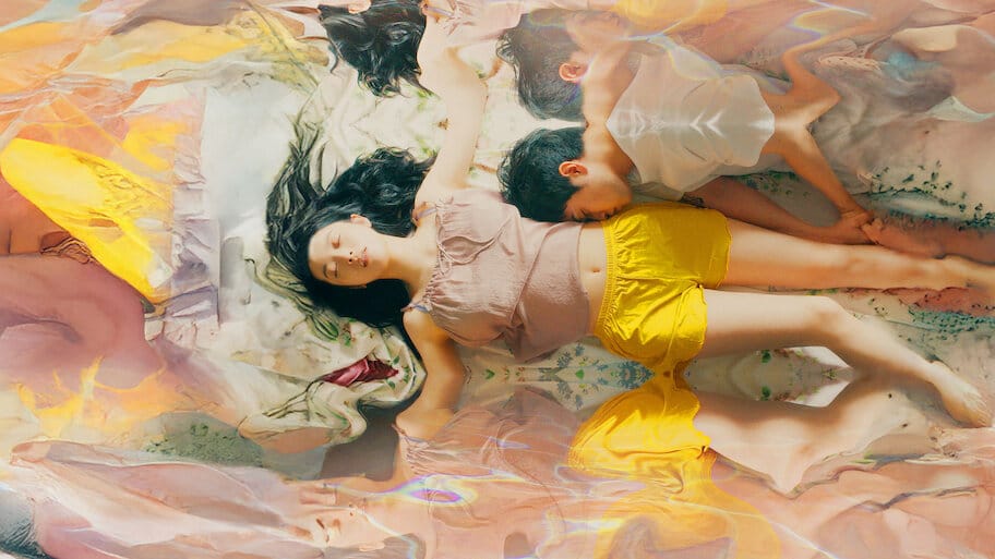 In Her Room backdrop