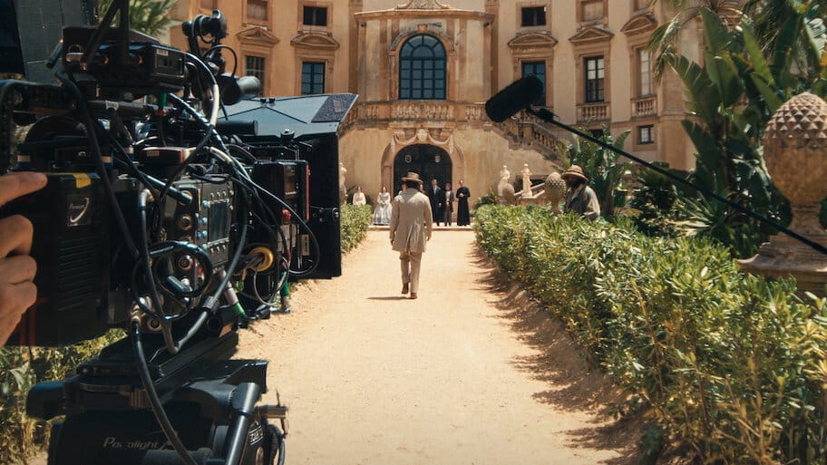 Making The Leopard backdrop