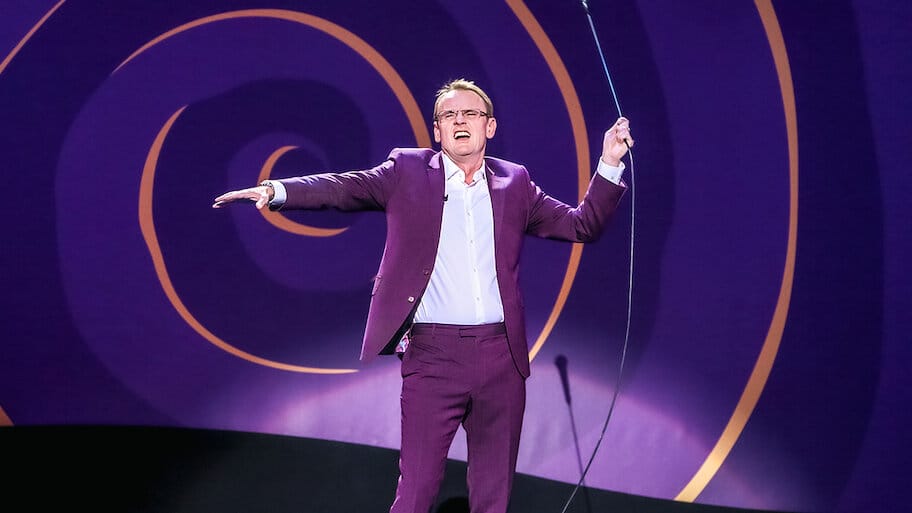 Sean Lock: Purple Van Man backdrop