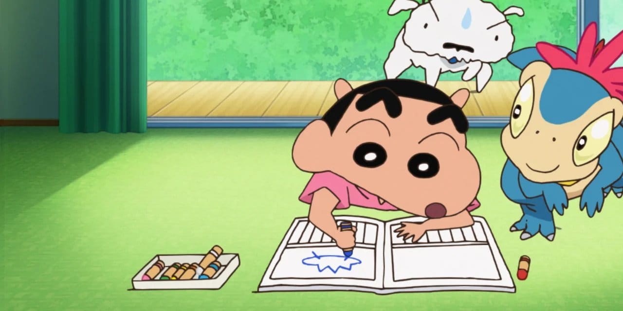 Crayon Shin-chan the Movie: Our Dinosaur Diary backdrop