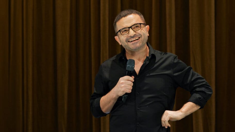 Ali Congun: Love Angeles backdrop