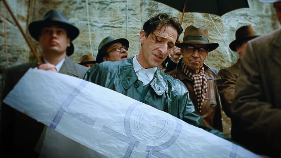 The Brutalist backdrop