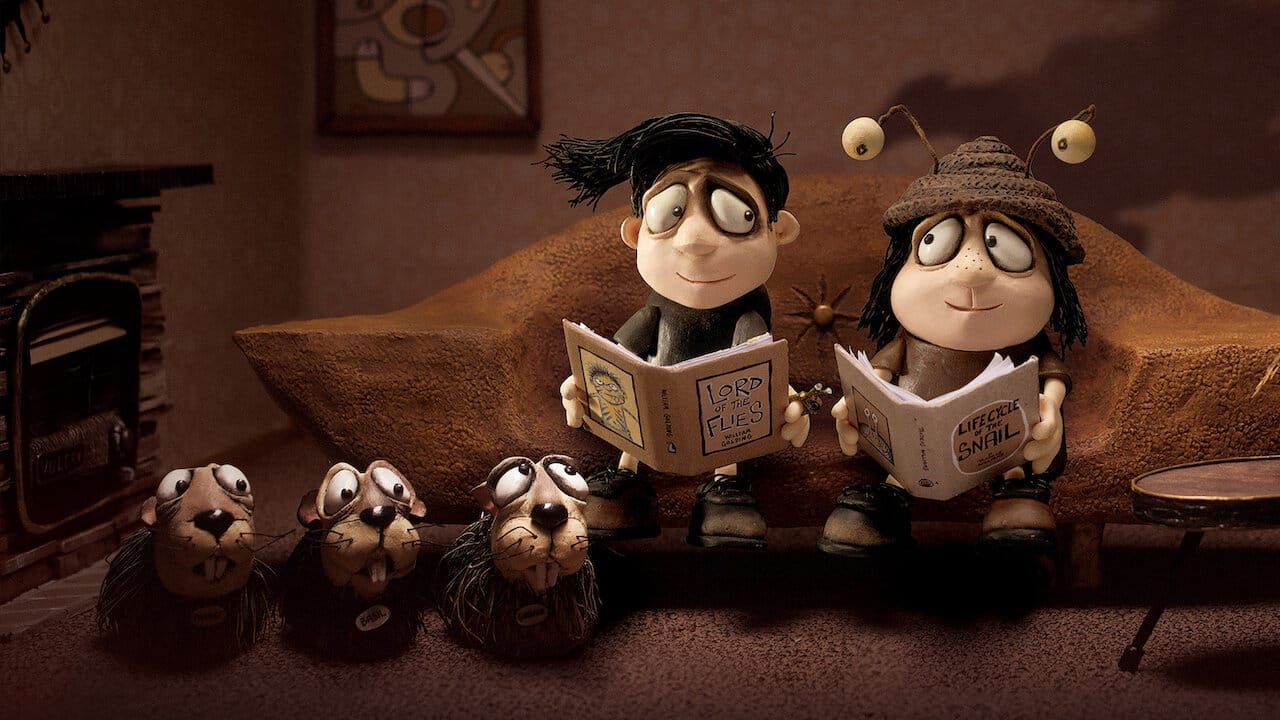 Memoir of a Snail backdrop