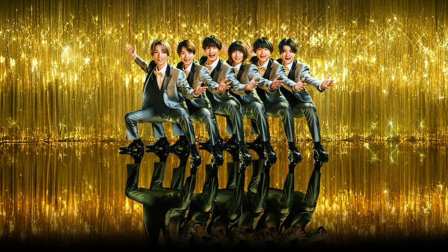 Golden SixTONES backdrop