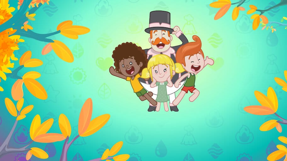 Bita e a Natureza backdrop