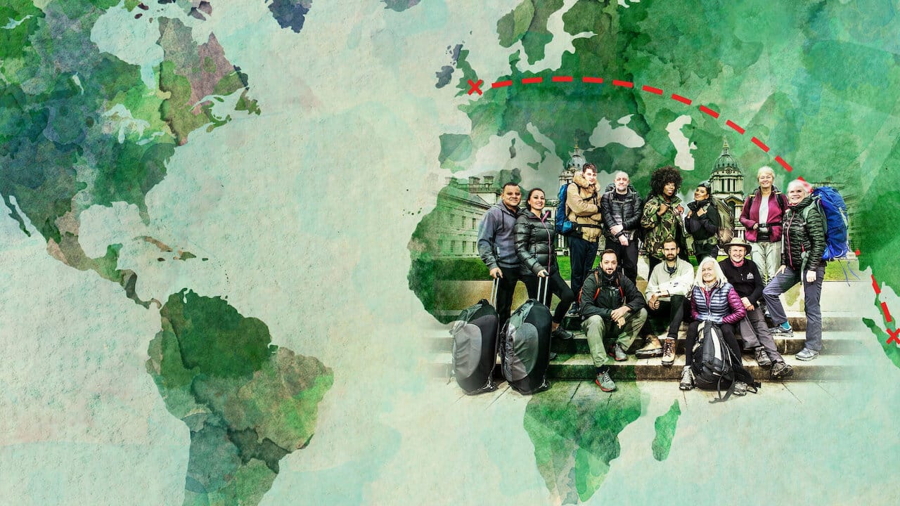 Race Across the World backdrop