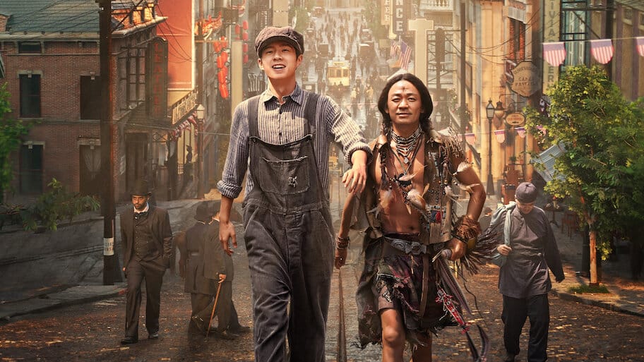 Detective Chinatown 1900 backdrop