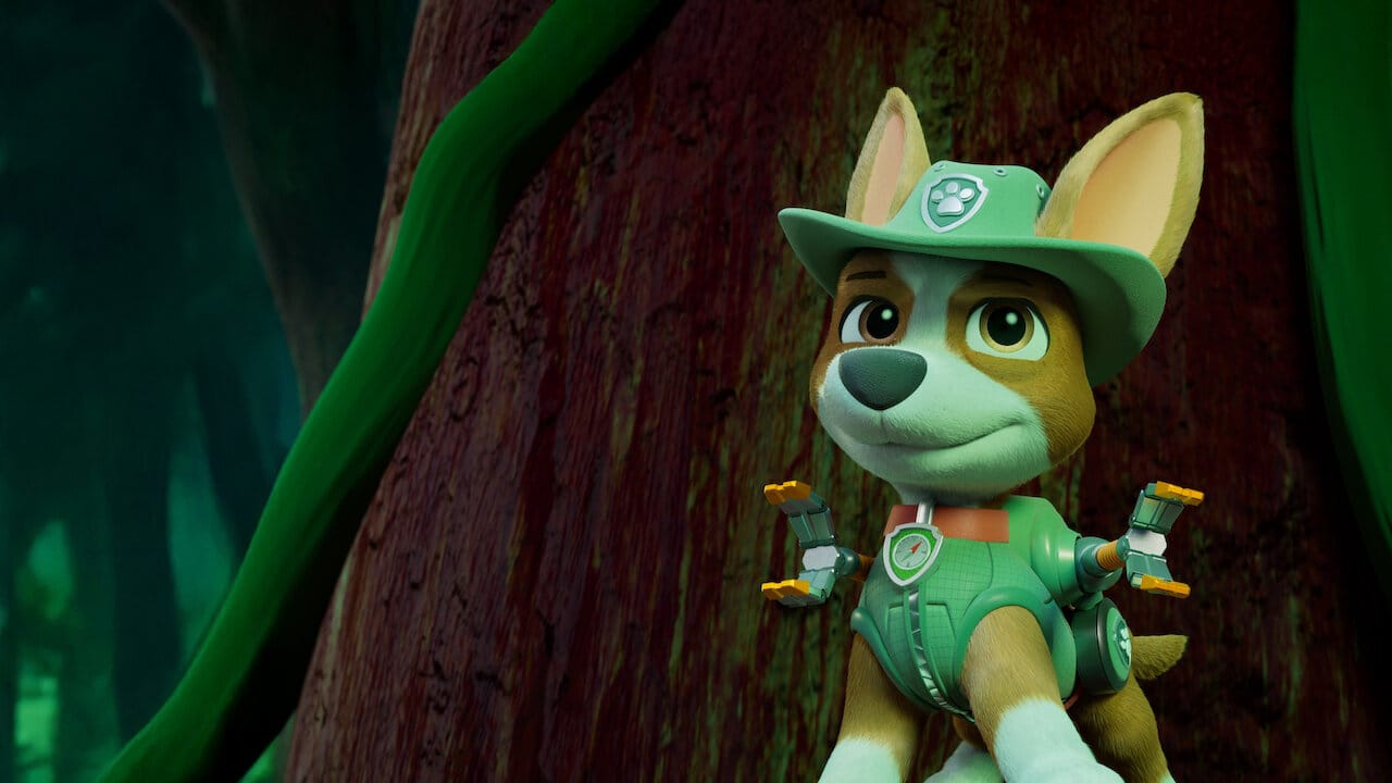 Paw Patrol: Valiente – A Tracker Story backdrop