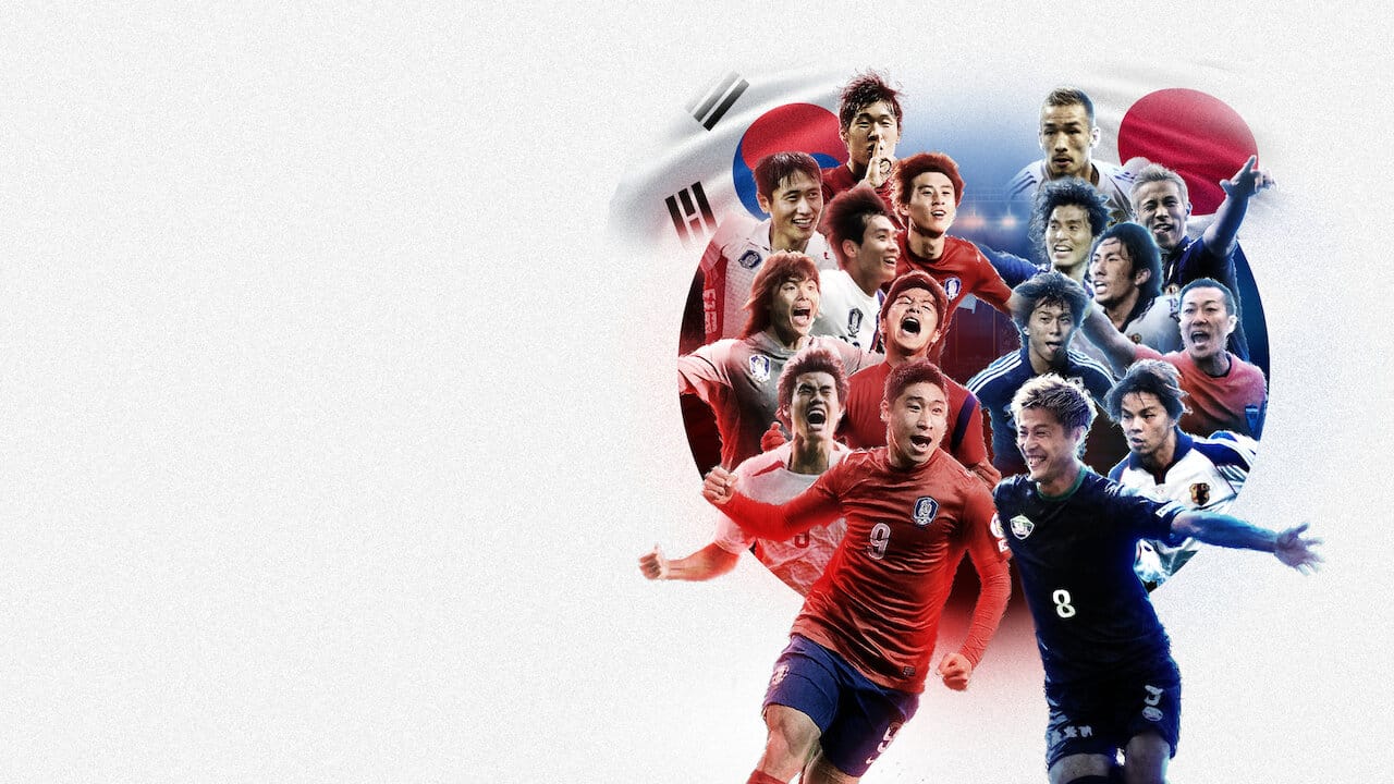 GOALden boys in LEGEND MATCH : Korea vs Japan backdrop