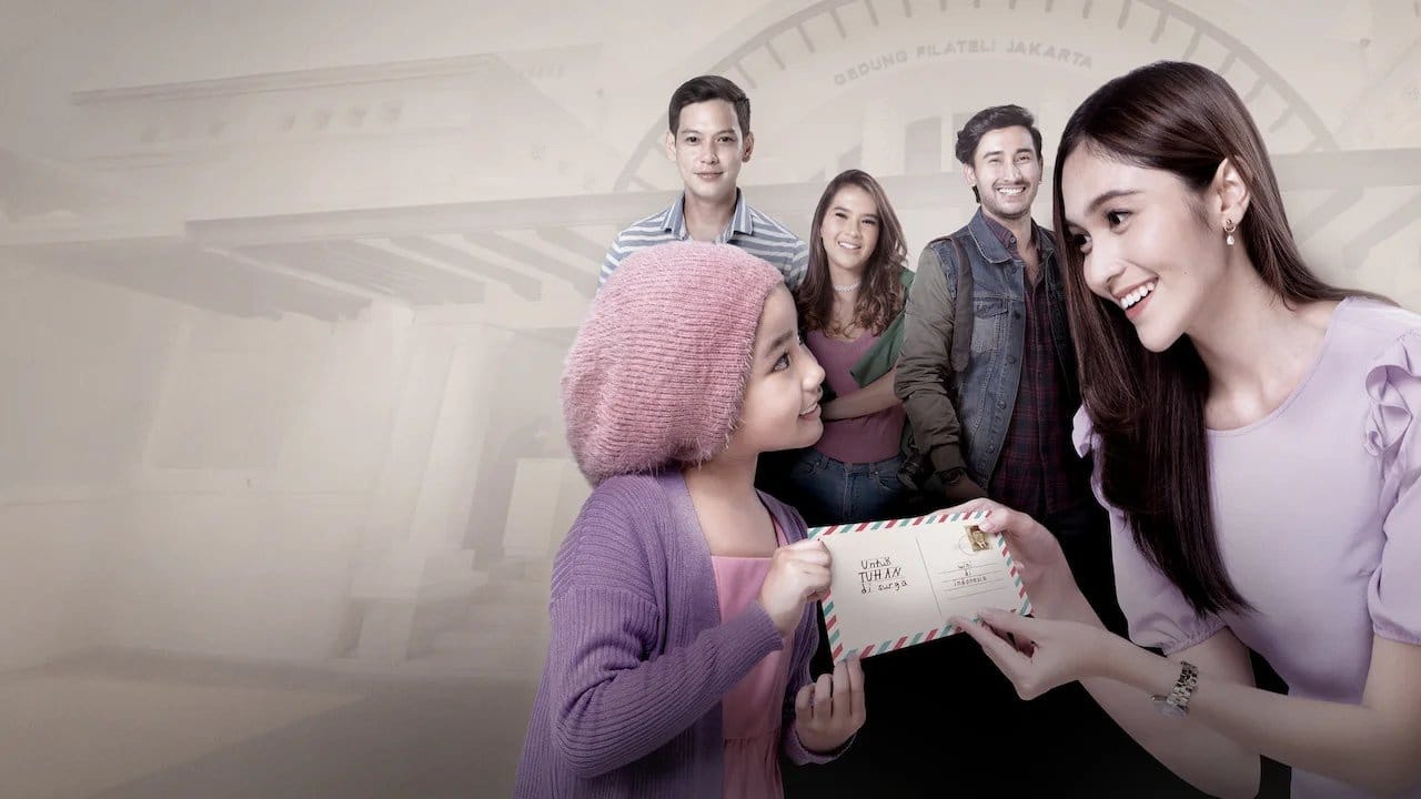 Kartu Pos Wini backdrop