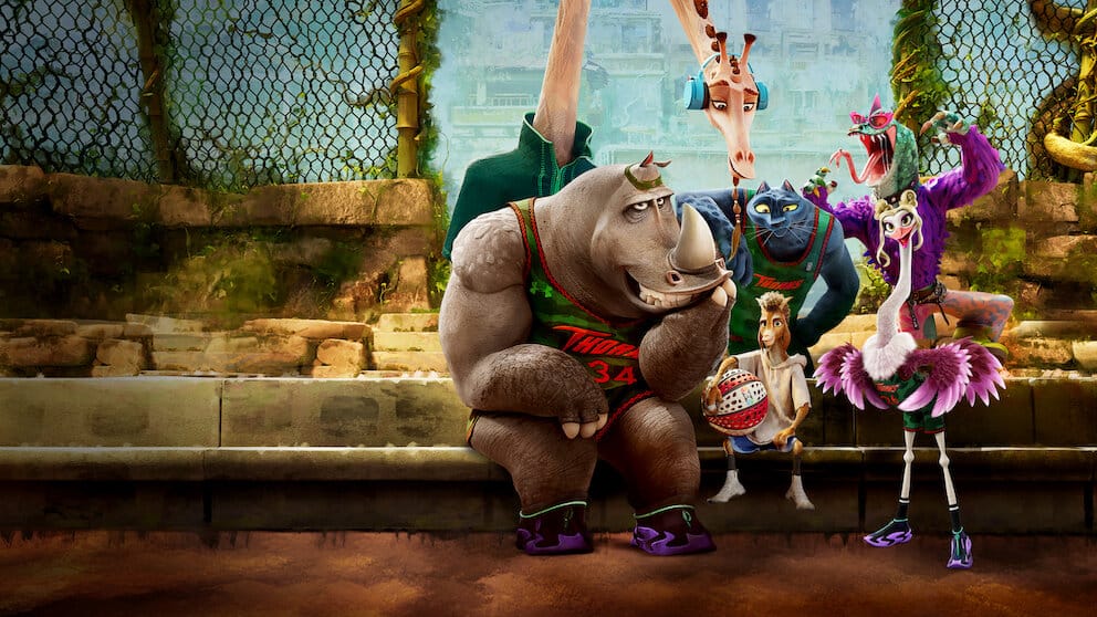 Goat backdrop