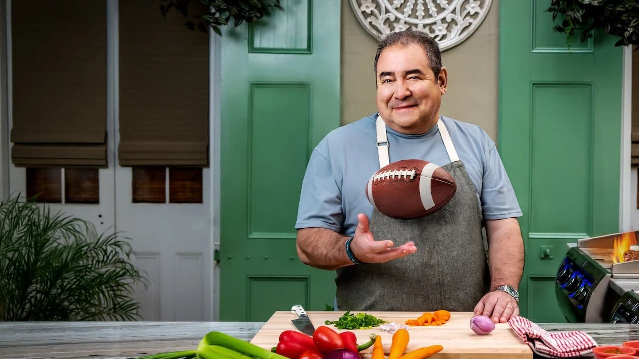 Emeril Tailgates backdrop