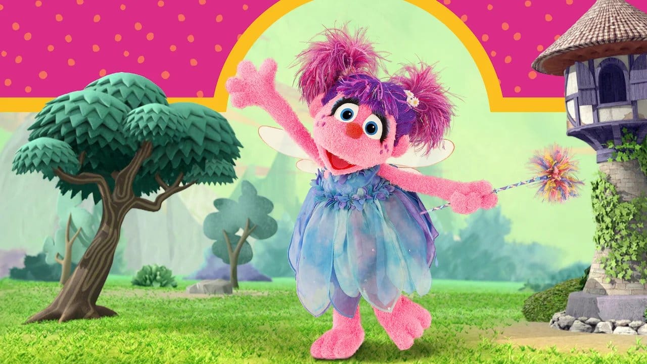 My Sesame Street Friends: My Abby backdrop