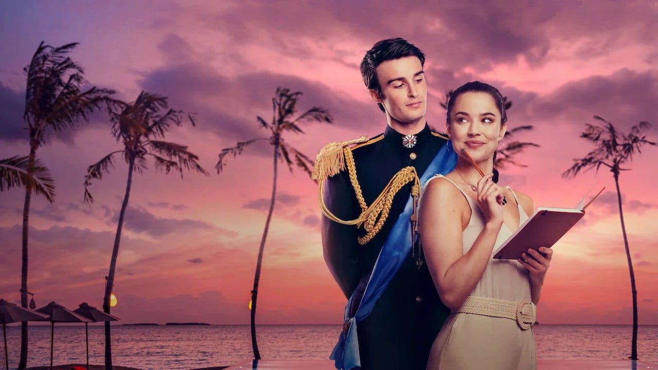 A Royal in Paradise backdrop