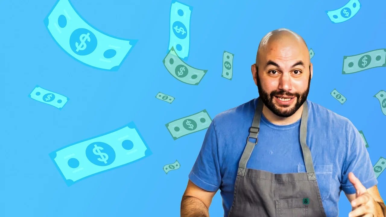 The $mart Cook backdrop