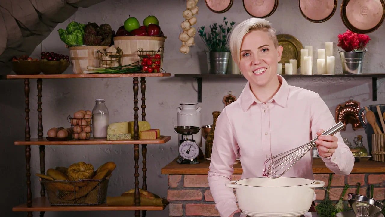 Edible History backdrop