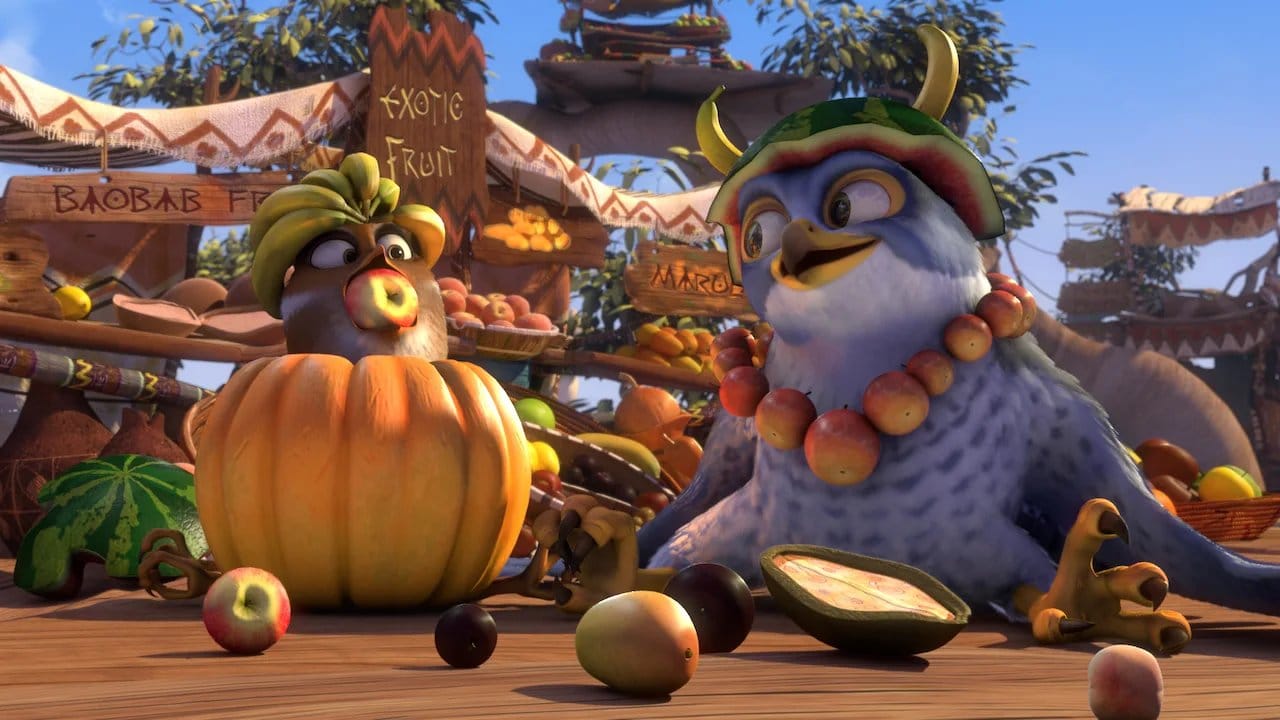 Adventures in Zambezia backdrop