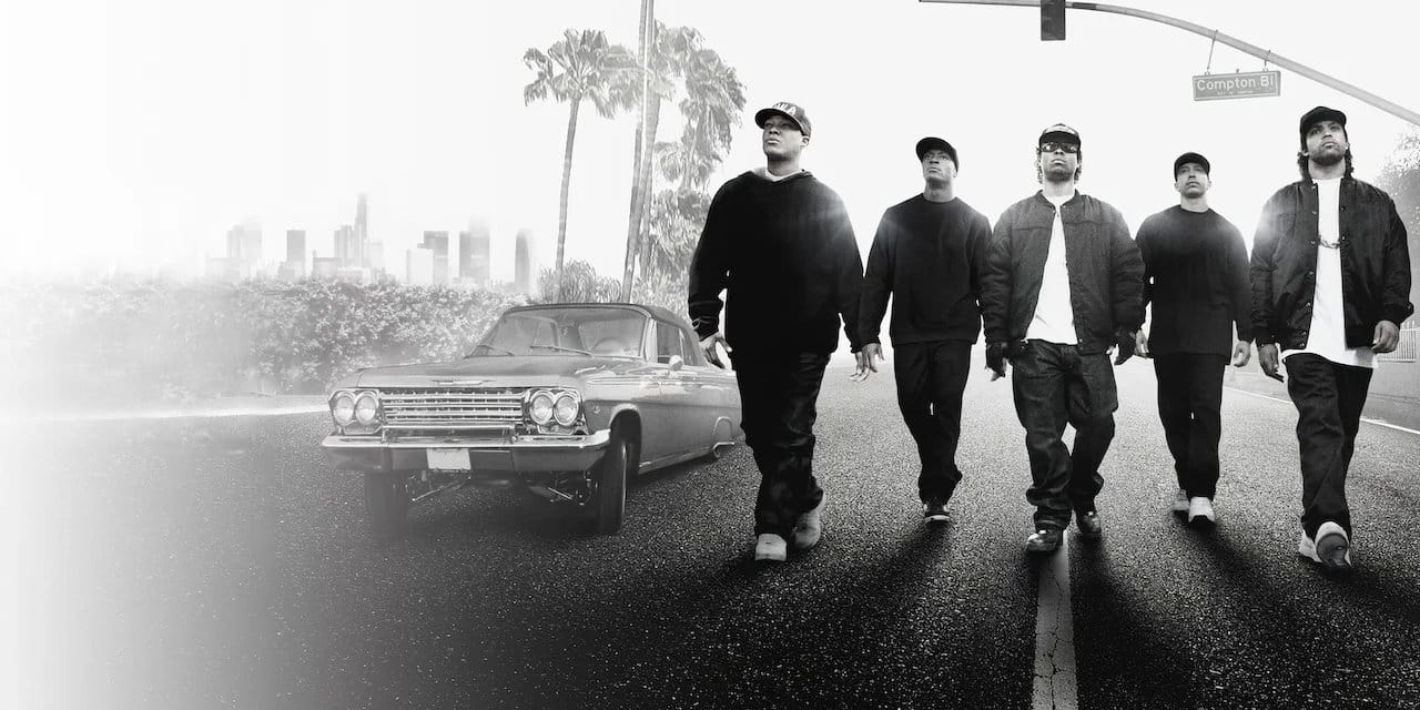 Straight Outta Compton backdrop
