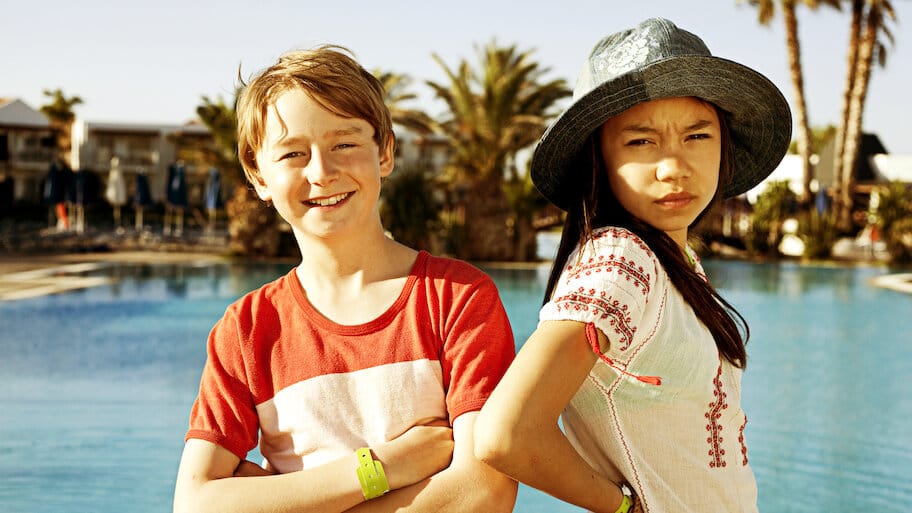 The Anderssons in Greece backdrop