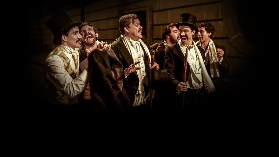 Dance of the Forty One backdrop