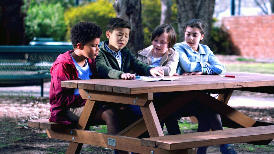 The InBESTigators backdrop