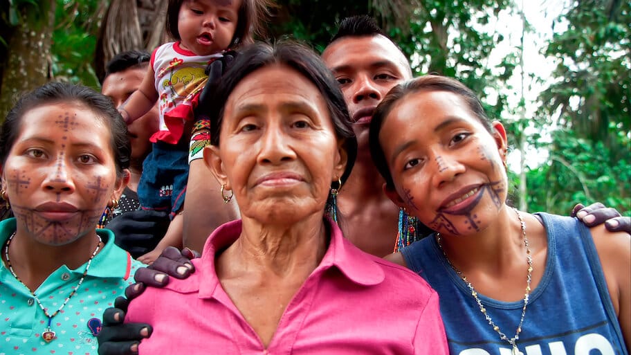 El sendero de la anaconda backdrop